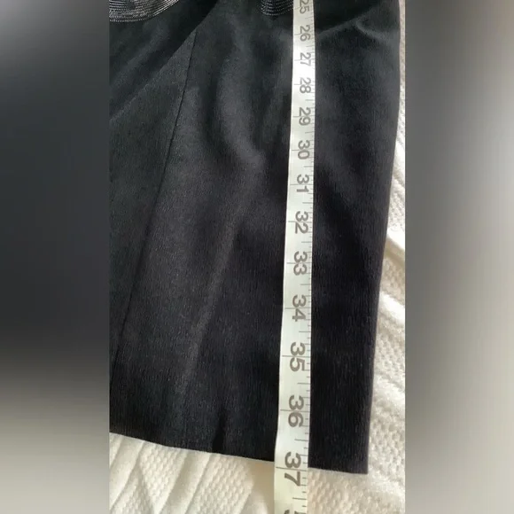 Nicole Miller Black Midi Dress NWT - Picture 7 of 8